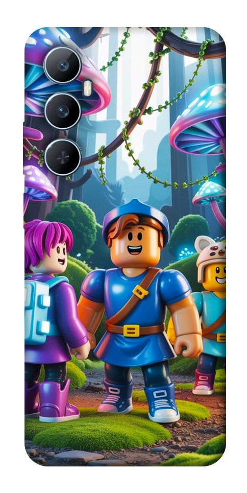 Чехол Mushroom forest для Realme C65 4G