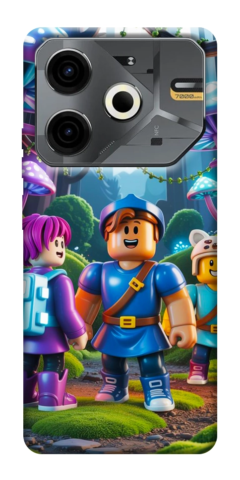 Чехол Mushroom forest для TECNO Pova 6 Neo (LI6)