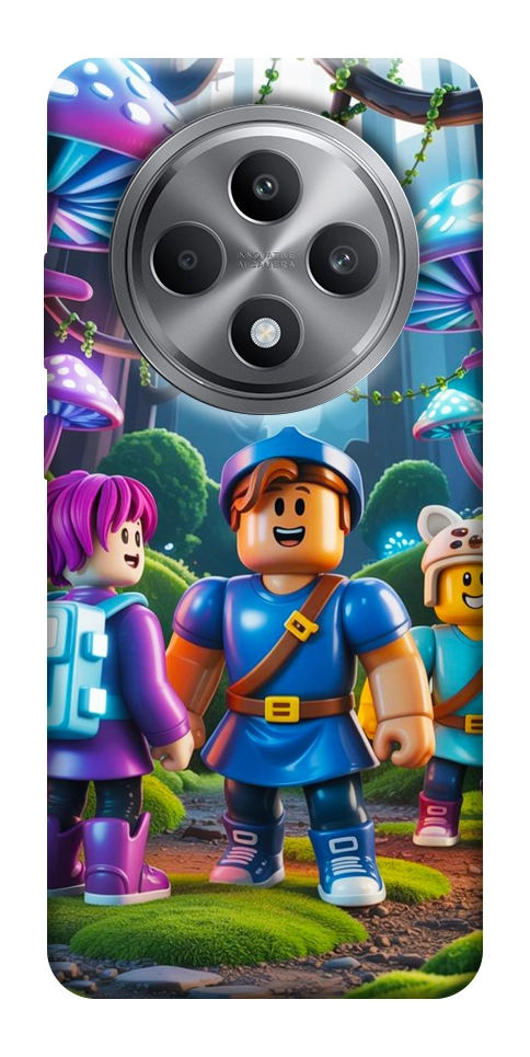 Чехол Mushroom forest для Oppo Reno 12 F 4G