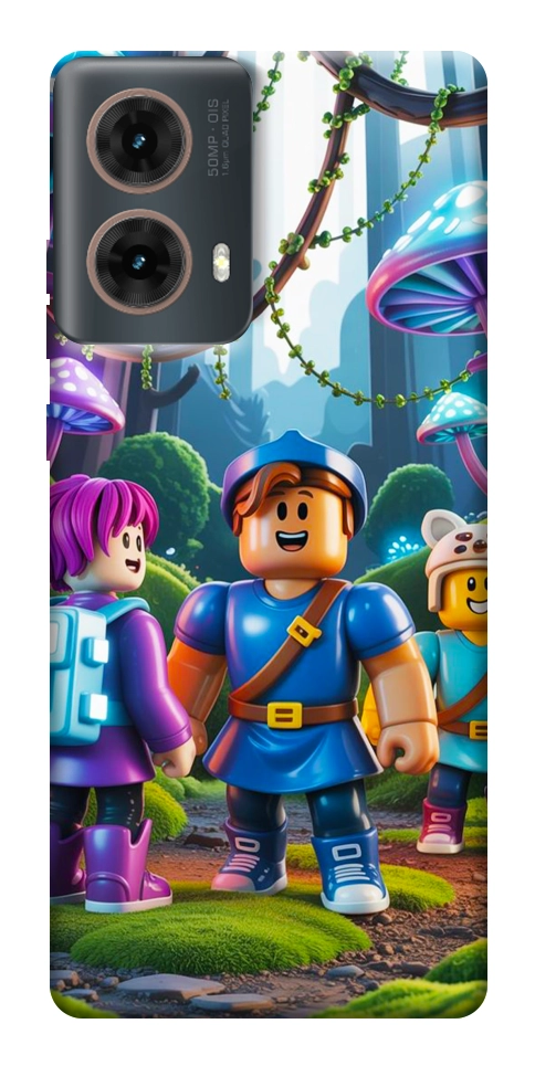 Чехол Mushroom forest для Motorola Moto G85