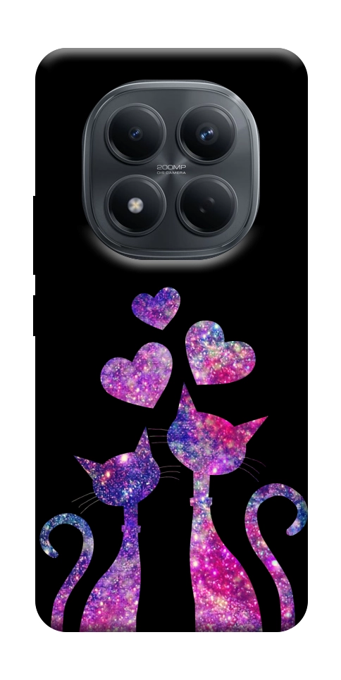 Чохол Космічні коти для Xiaomi Redmi Note 15 Pro 4G