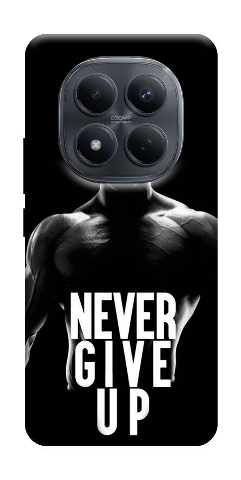 Чохол Never give up для Xiaomi Redmi Note 15 Pro 4G