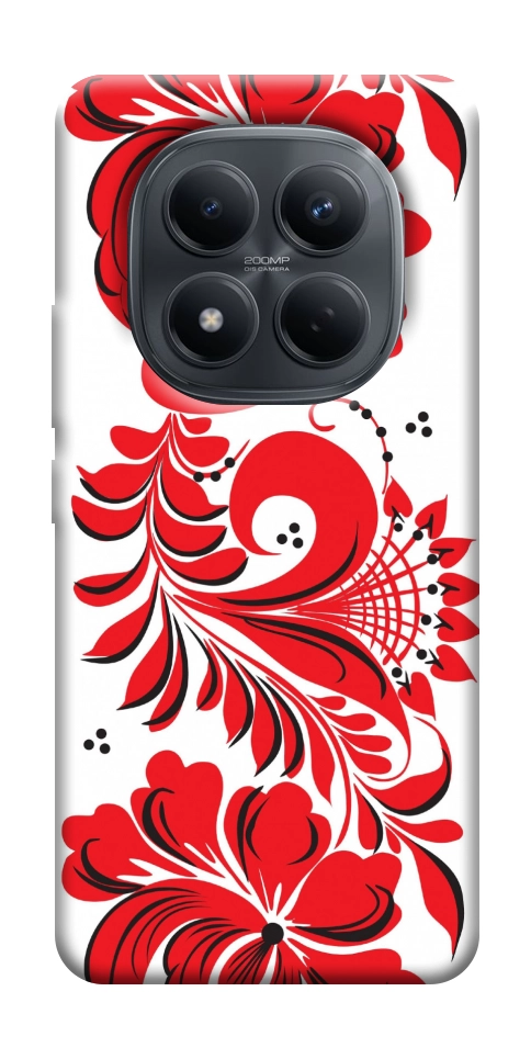 Чохол Червона вишиванка для Xiaomi Redmi Note 15 Pro 4G