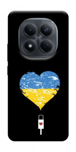 Чохол З Україною в серці для Xiaomi Redmi Note 15 Pro 4G