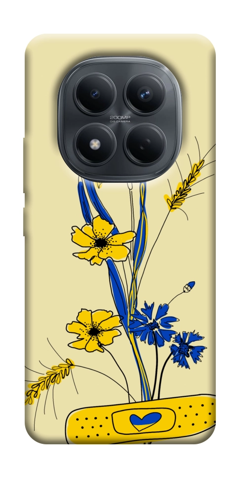Чохол Українські квіточки для Xiaomi Redmi Note 15 Pro 4G