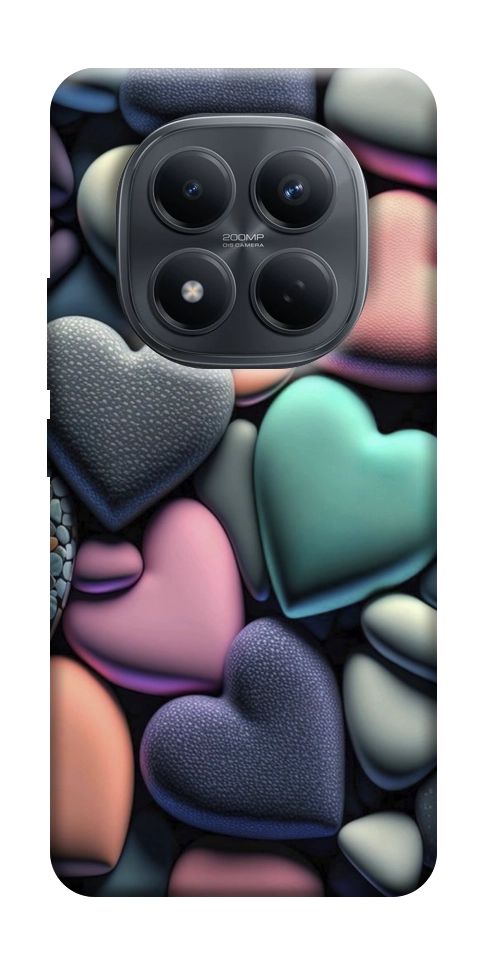 Чохол Кам'яні серця для Xiaomi Redmi Note 15 Pro 4G