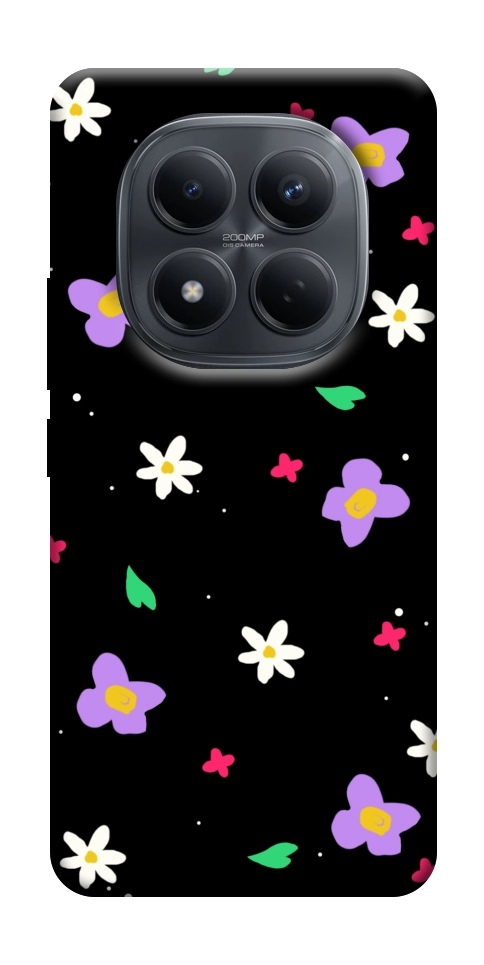 Чохол Квіти та пелюстки для Xiaomi Redmi Note 15 Pro 4G