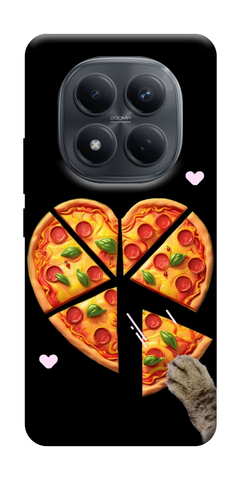 Чохол Pizza Love Cat для Xiaomi Redmi Note 15 Pro 4G