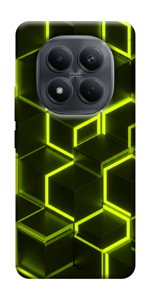 Чохол Neon hexagon для Xiaomi Redmi Note 15 Pro 4G