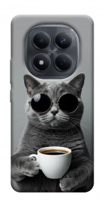 Чохол Grey cat coffee для Xiaomi Redmi Note 15 Pro 4G