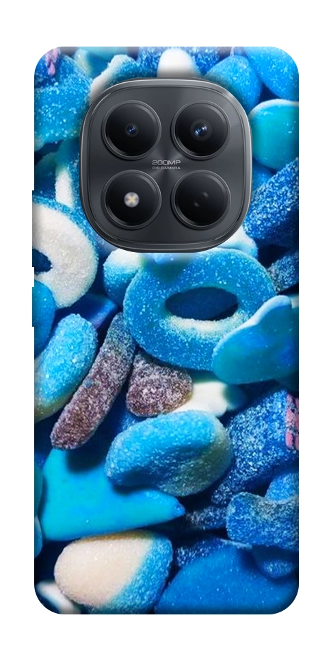 Чохол Синій мармелад для Xiaomi Redmi Note 15 Pro 4G