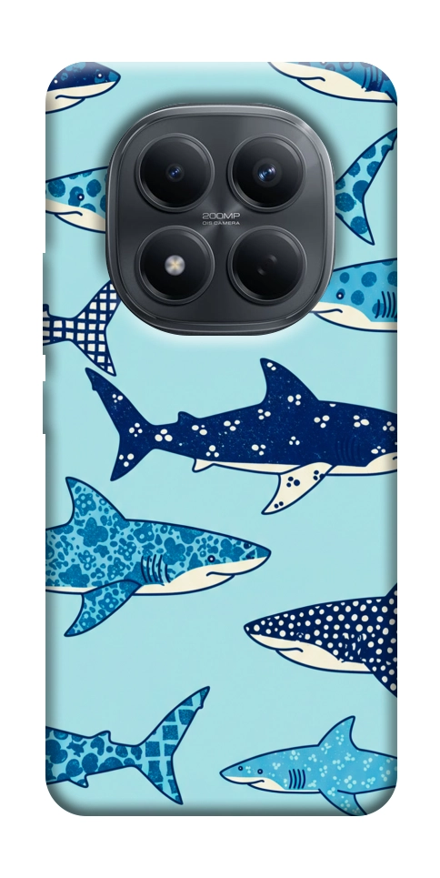 Чохол Shark pattern для Xiaomi Redmi Note 15 Pro 4G