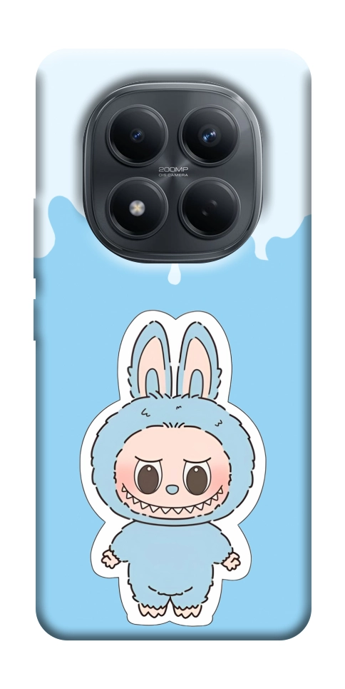 Чохол Labubu blue для Xiaomi Redmi Note 15 Pro 4G
