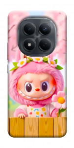 Чохол Labubu flower для Xiaomi Redmi Note 15 Pro 4G