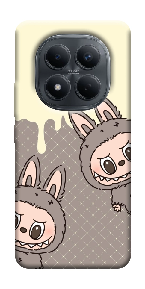 Чохол Labubu twins для Xiaomi Redmi Note 15 Pro 4G