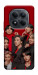 Чохол BTS in red для Xiaomi Redmi Note 15 Pro 4G