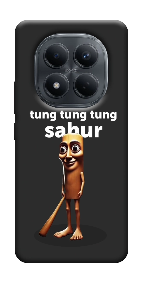 Чохол Tung Tung Tung Sahur Tamburo для Xiaomi Redmi Note 15 Pro 4G