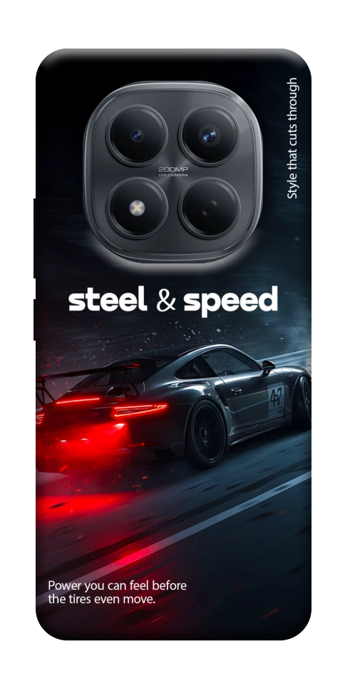 Чохол Black and red care для Xiaomi Redmi Note 15 Pro 4G