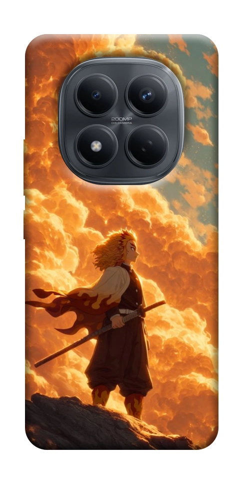 Чохол Demon slayer kyojuro для Xiaomi Redmi Note 15 Pro 4G