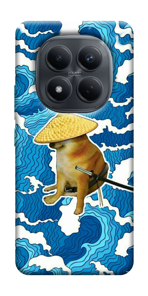 Чохол Sad dog samurai для Xiaomi Redmi Note 15 Pro 4G