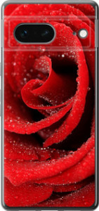 Чохол для Google Pixel 7 Червона роза (Червоний)