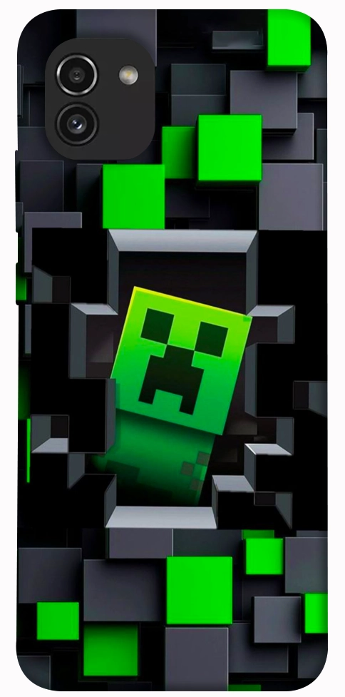 Чехол Creeper window для Galaxy A03