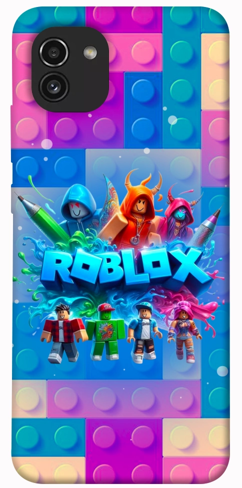 Чехол Brick logo для Galaxy A03