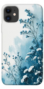 Чохол Blue minimal для iPhone 11