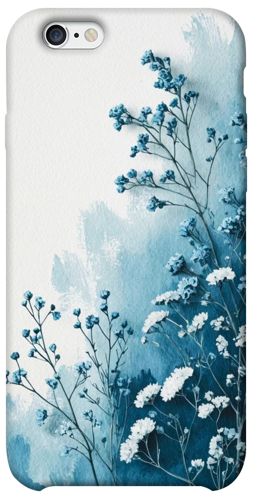 Чохол Blue minimal для iPhone 6