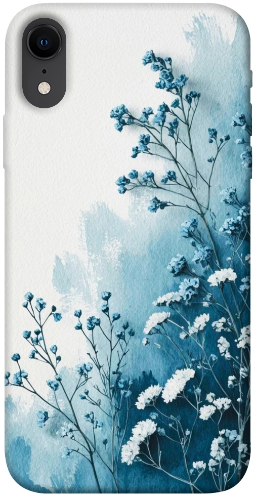 Чохол Blue minimal для iPhone XR