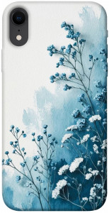 Чохол Blue minimal для iPhone XR