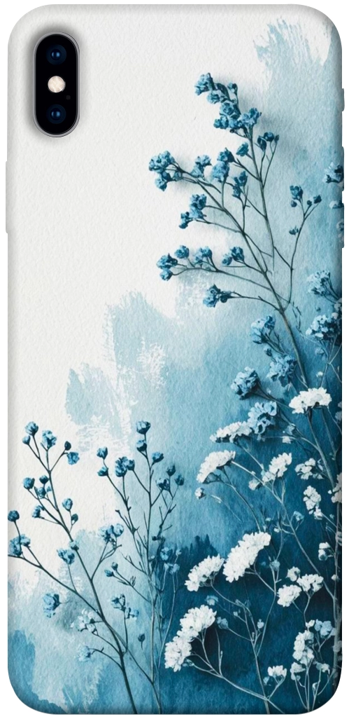 Чехол Blue minimal для iPhone XS Max