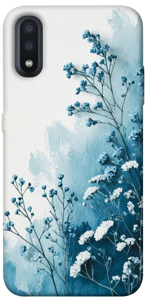 Чохол Blue minimal для Galaxy A01