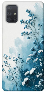 Чохол Blue minimal для Galaxy A71 (2020)