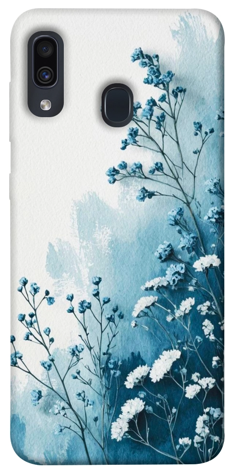 Чехол Blue minimal для Galaxy A30 (2019)