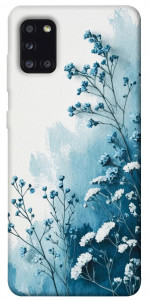 Чехол Blue minimal для Galaxy A31 (2020)