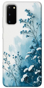 Чохол Blue minimal для Galaxy S20 (2020)