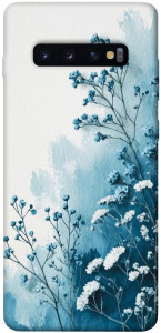 Чехол Blue minimal для Galaxy S10 Plus (2019)