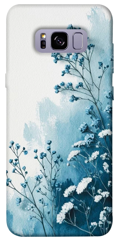 Чехол Blue minimal для Galaxy S8+