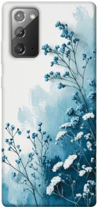 Чохол Blue minimal для Galaxy Note 20