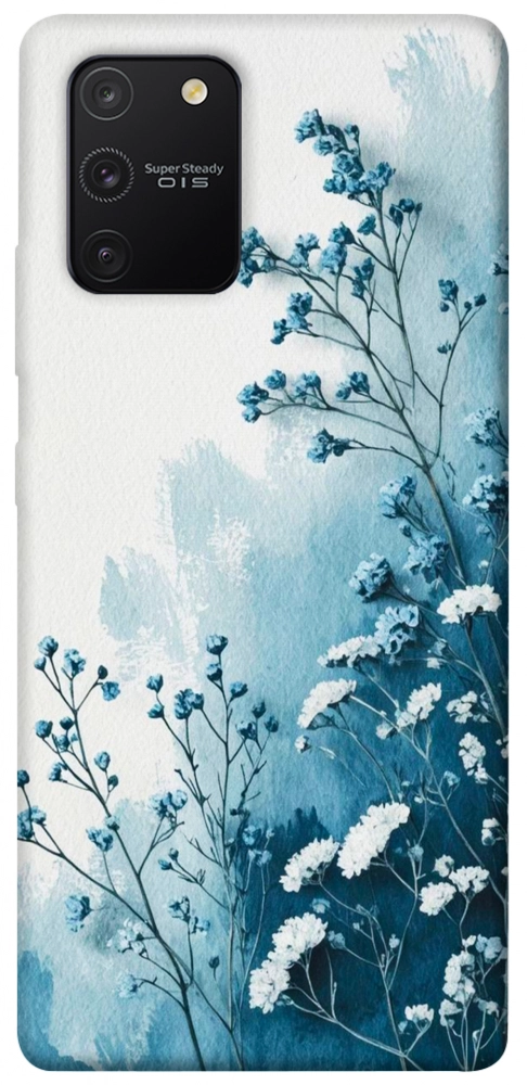 Чохол Blue minimal для Galaxy S10 Lite (2020)