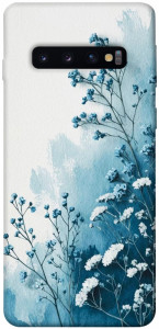 Чохол Blue minimal для Galaxy S10 (2019)