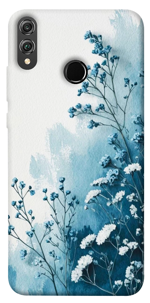 Чехол Blue minimal для Huawei Honor 8X