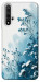 Чехол Blue minimal для Huawei Honor 20