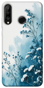 Чехол Blue minimal для Huawei P30 Lite