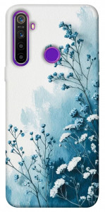 Чехол Blue minimal для Realme 5