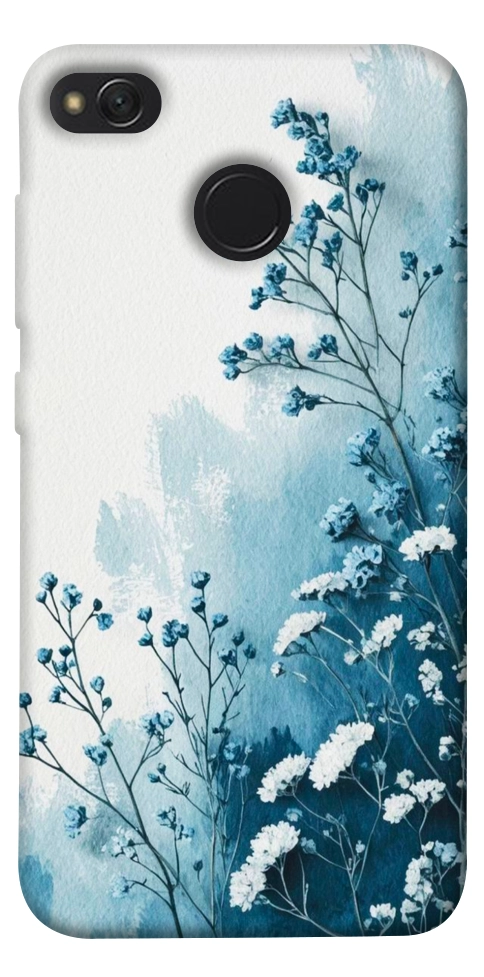 Чехол Blue minimal для Xiaomi Redmi 4X