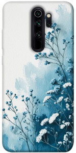 Чохол Blue minimal для Xiaomi Redmi Note 8 Pro