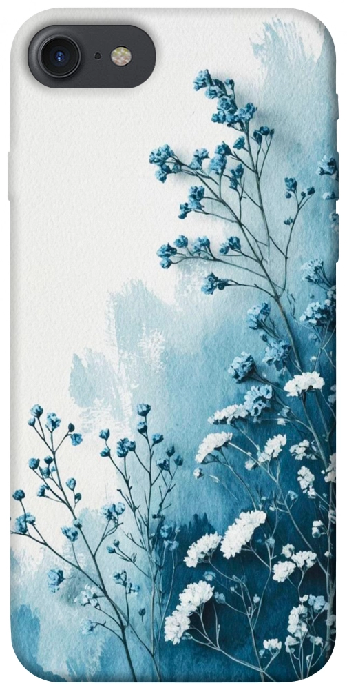 Чохол Blue minimal для iPhone 8