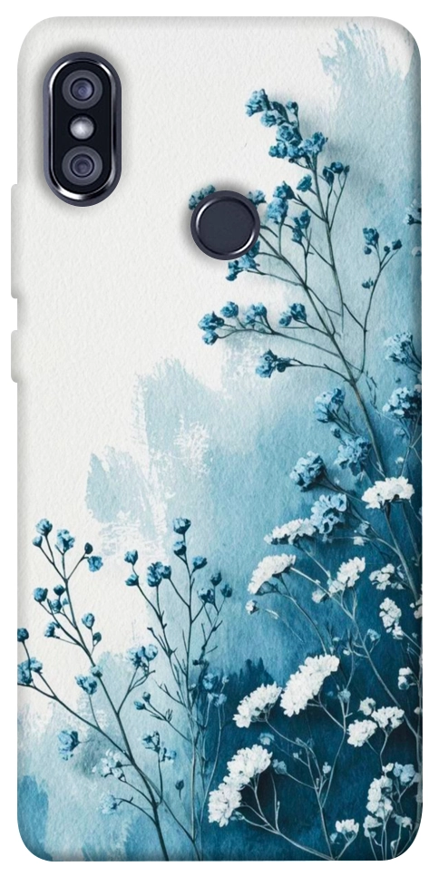Чохол Blue minimal для Xiaomi Redmi Note 5 (Dual Camera)